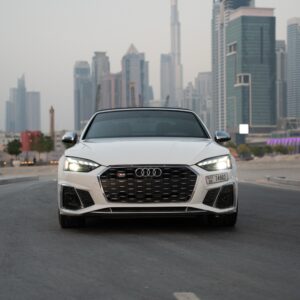Audi S5 White Convertible AOZ