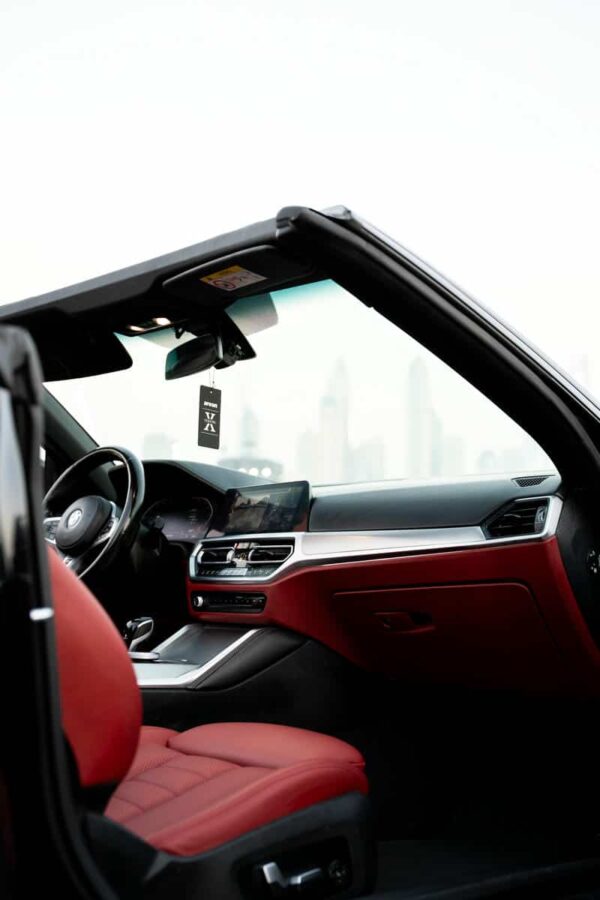 Black BMW M430i Convertible - Image 3