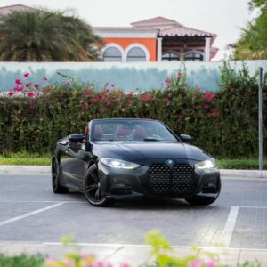 Black BMW M430i Convertible