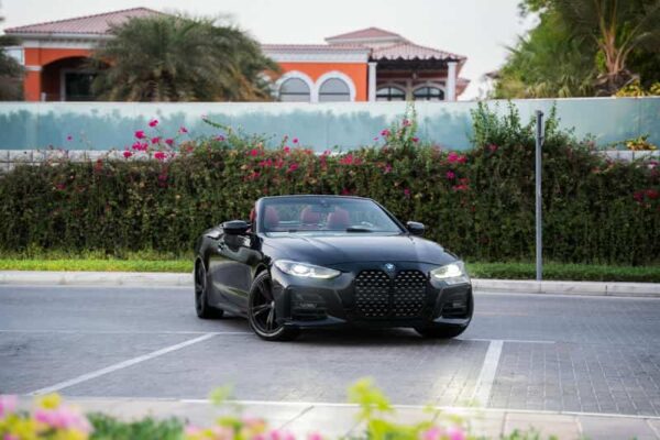 Black BMW M430i Convertible