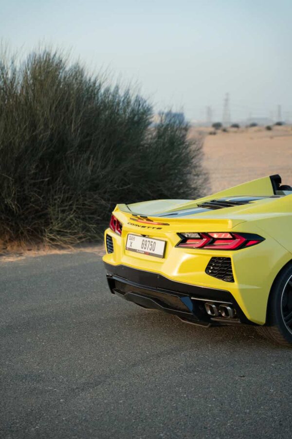 Corvette C8 Yellow 2025 - Image 25