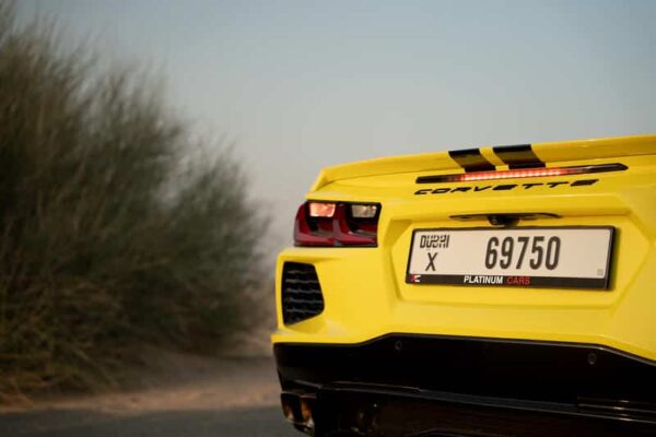 Corvette C8 Yellow 2025 - Image 26