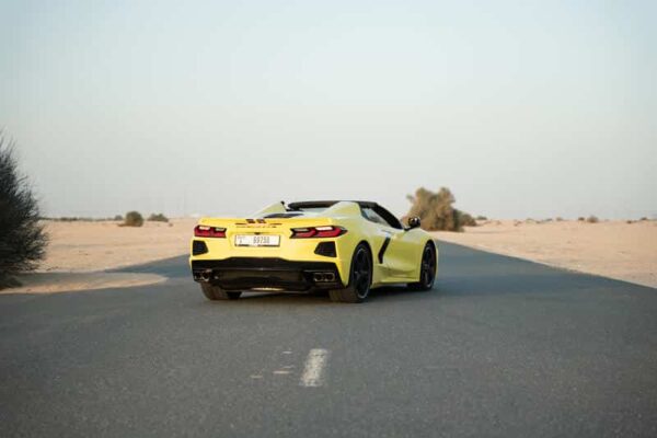 Corvette C8 Yellow 2025 - Image 3