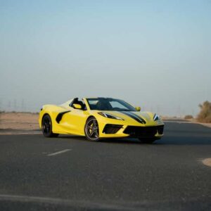 Corvette C8 Yellow 2025