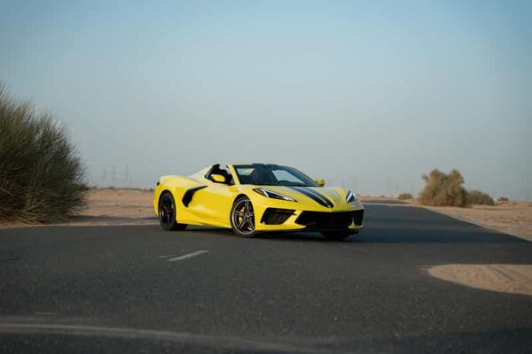 Corvette C8 Yellow 2025