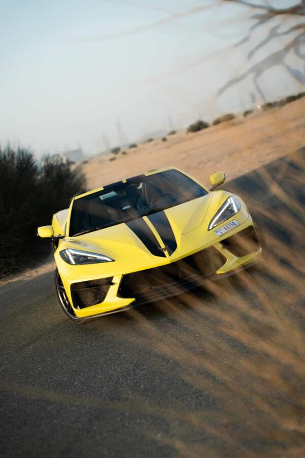 Corvette C8 Yellow 2025 - Image 22