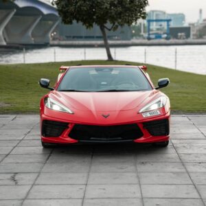 Corvette C8 Red Convertible 2026