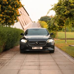 Mercedes E200 2026 AOZ Car rental dubai
