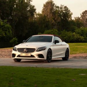 Mercedes c300 convertible White